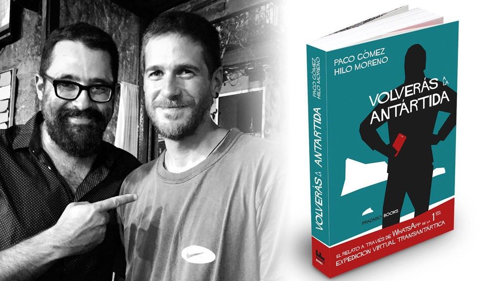 portada de volveras a la antartida con sus autores